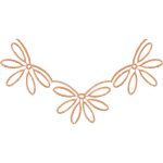 Flower Motif-Necklaces Design EA23147