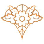 Flower Motif-Necklaces Design EA23148