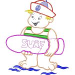 Baby Surfer Design EA23684