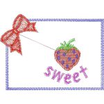 Sweet Strawberry Design EA22520