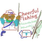 Cheerful Fishing Design EA20748