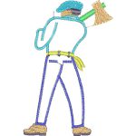 Man With An Axe Design EA22532