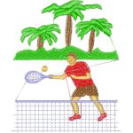 Tennis Player Design EA23700