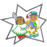 Indian Children Design EA20761