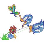 Duck and Butterfly Design EA20773