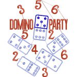 Domino Party Design EA24118