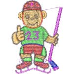 Ice Hockey Player Design EA22565