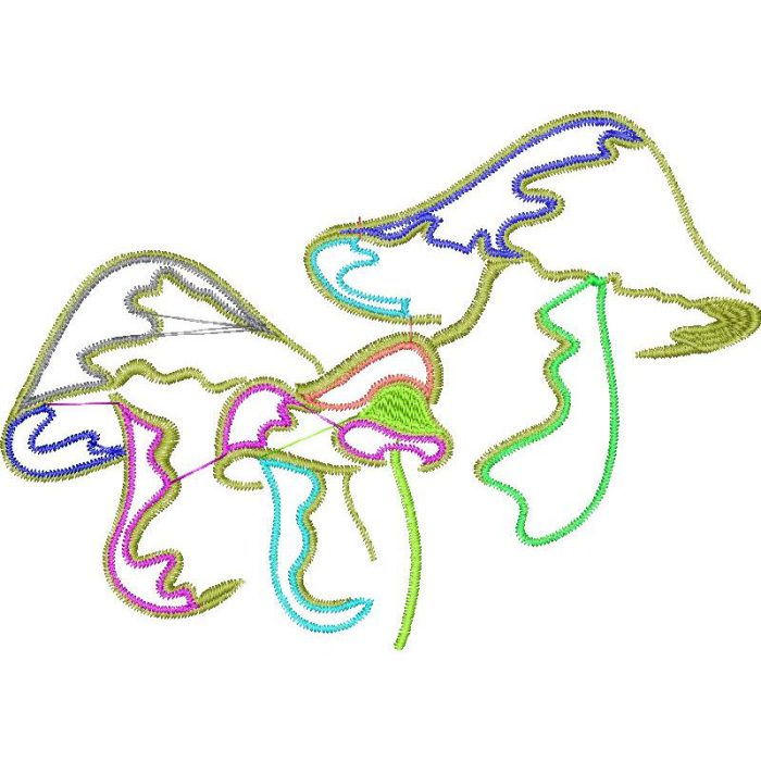Mushrooms Design EA22006 - Image 1