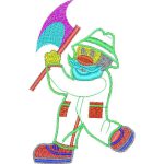 Man with an Axe Design EA20808