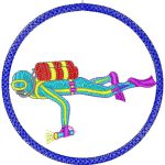 Scuba Diver Design EA23714