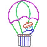 Sailor in Hot Air Balloon Design EA20855