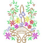 Flower Basket Design EA22036