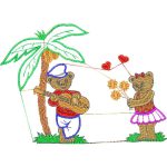 Bear Playing The Guitar Design EA20884