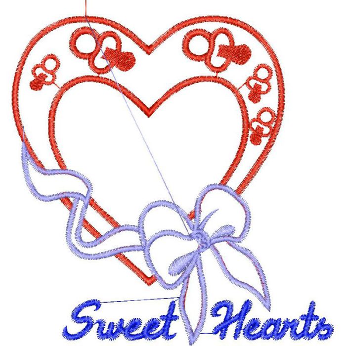 Sweet Hearts Design EA20886 - Image 1