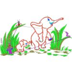 Elephants Design EA20888