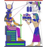 Egyptian Ethnic Design EA21574