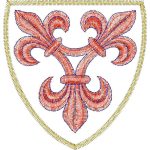 Fleur De Lis Emblems Design EA21452