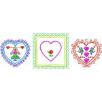 Heart Motif-Necklaces Design EA23156