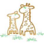Giraffes Design EA20912