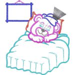 Bear Sleeping Design EA20917