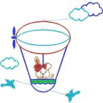 Rabbit on Blip Design EA20928