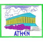 Greek Ethnic Design EA21604