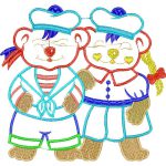 Sailor Bears Design EA20945