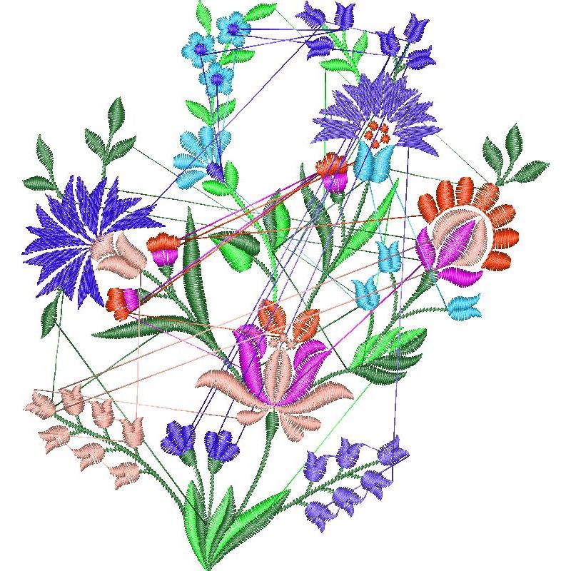 S_1340-1.jpg Flower Design EA22063 - Image 1