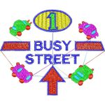 Busy Street Design EA20955
