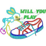 Will You Play Baseball Design EA20962