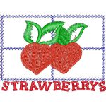 Strawberries Design EA24546