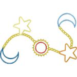 Moon and Stars Design EA21002