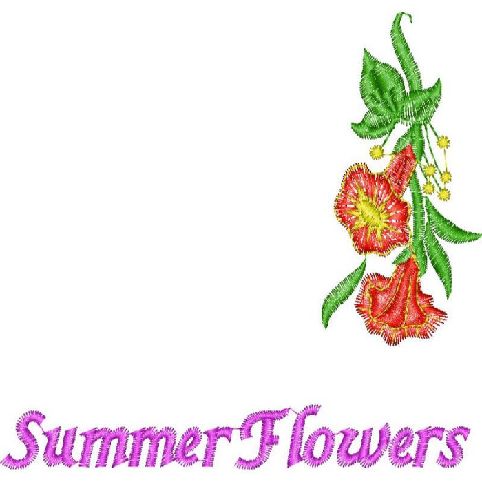 Summer Flowers Design EA22080 - Image 1
