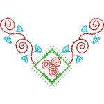 Flowers Ethnic Design EA21628