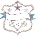 Tennis Emblems Design EA21461
