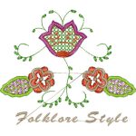 Folklore Style Ethnic Design EA21633