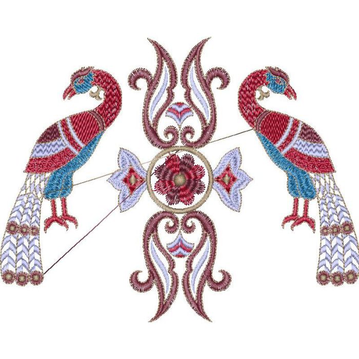 Peacocks Ethnic Design EA21635 - Image 1