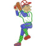 Baseball Player Design EA23740