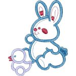 Rabbit with Duck Design EA22677