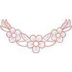 Flower Motif-Necklaces Design EA23166