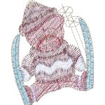 Skier Bear Design EA22679