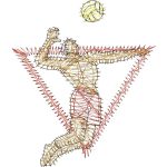 Beach Volleyball Design EA23744