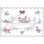 Animals Ethnic Design EA21652