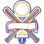 Baseball Emblem Design EA23751