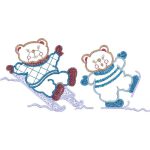 Bears in Snow Design EA21065