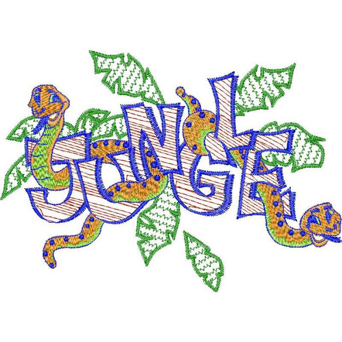 Jungle Snakes Design EA20303 - Image 1