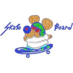 Mouse Skateboarding Design EA21094