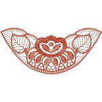 Flower Motif-Necklaces Design EA23176