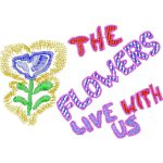 The Flowers Live With Us Design EA22165