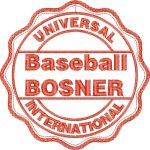 Baseball Bosner Emblems Design EA21464
